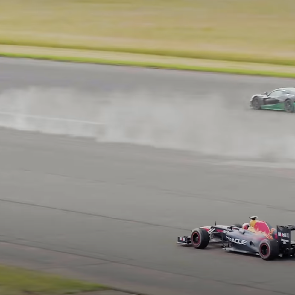 McMurtry vs Rimac vs Red Bull drag race